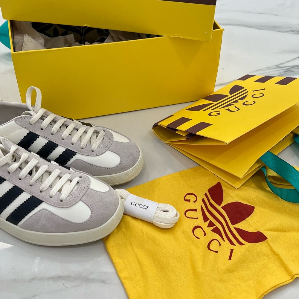 Gucci Adidas gazelle, size 41
